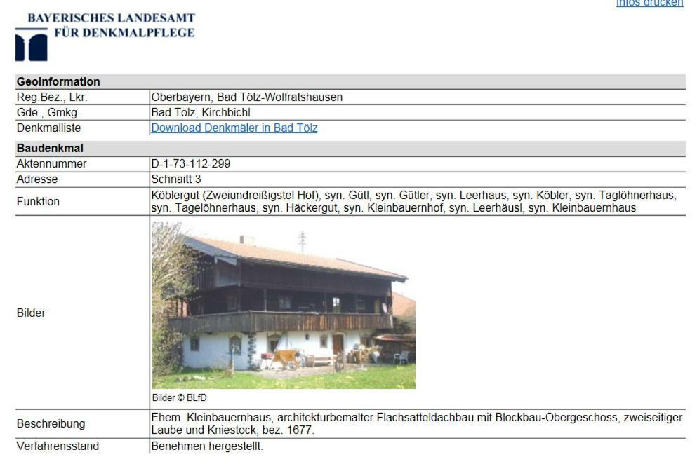 Ferienhaus Toelzer Land Bad Tölz Exteriér fotografie